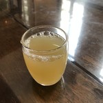 みすゞ飴本舗 飯島商店 - この日はルバーブのジュース