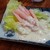 寺泊 こまどり - カニサラダ(少し食べた)　750円