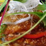 ごはんや - 信州ハーブどりのこんがり焼き。皮はパリッと、なかはジューシー、、。