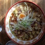 石川屋 - こま切れトントロチャーシュー麺