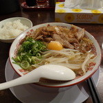 肉ばかラーメン　なおじ - 肉バカラーメン 醤油