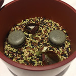 Grand rocher - 最初のアミューズはマカローン❣️