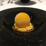 Grand rocher - 最初のデザート、いきなり驚かされました