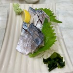 源蔵本店 - 〆サバ刺身 680円