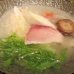 日本料理 瀬戸内 - 鰤のしゃぶしゃぶ