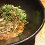 汁なし担担麺専門 キング軒 本通店 - 汁なし坦々麺(並盛り)