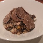 鮑と黒トリュフのリゾット