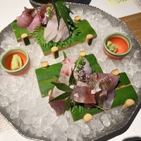 皆美館 - お刺身（三種盛り）