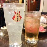 焼肉陽山道 - 生レモンサワーとジンジャーエール