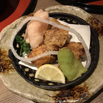 しら河 - 名古屋コーチンの唐揚げ