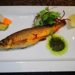 トラットリア ラ・エガオ - 和歌山産鮎のコンフィ