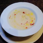 トラットリア ラ・エガオ - 桃の冷製スープ