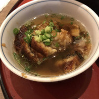 しら河 浄心本店 - 薬味を入れてお茶漬け