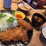 Nadai Tonkatsu Katsukura - ランチにて