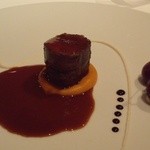 レ セゾン - 2012.1 蝦夷鹿背肉のベーコン巻き