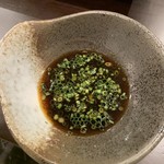 Gensen Agu To Shima Yasai Chimu - 自家製ポン酢