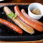 ビアホフ ガンバリウス - ソーセージ