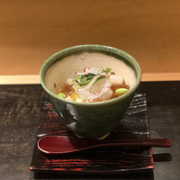 鮨 惣五郎 - 枝豆のムース