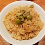 麺屋 六感堂 - トマトとシーチキンの炊き込みご飯＋タコキムチ