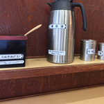 そばの神田 東一屋 - コンディメンツ。