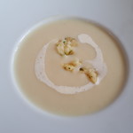 Restaurant Riche - 桃のスープ
