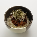 Green onion pork rice