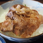 近江牛 毛利志満 - 石焼コース：三上（焼きしゃぶオンザライス）