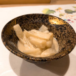 うを徳 - 芋茎のごま添え