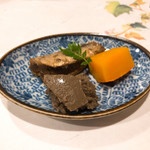 うを徳 - 愛知豊浜漁港の真いわし、長良川の鮎のペースト、打木赤皮甘栗かぼちゃ