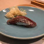 うを徳 - 鯵のにぎり