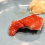 うを徳 - 佐渡本鮪の大トロにぎり