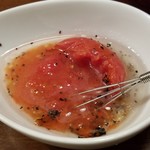 ビーダブリュー カフェ - パリパリ揚げ蕎麦サラダ