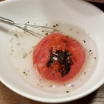 ビーダブリュー カフェ - パリパリ揚げ蕎麦サラダ