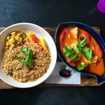 スプーンソング - チェティナッド フィッシュ＆ビリヤニプレート