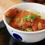 若狭 醤油かつ丼と豚汁 厳選味覚 うまもんや - 