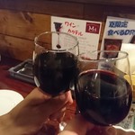 QUATTRO bar M4 - 赤ワインで乾杯♪(^^)／＼(^^)♪