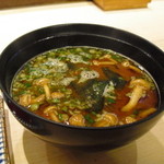 すし義 - 赤だし