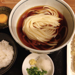 うどん処 重己 - お昼のセット（850円）