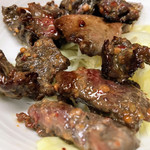 有限会社桝屋酒店   - 鯨の生姜焼き