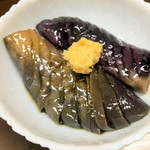 有限会社桝屋酒店   - 茄子の煮浸し