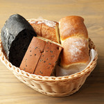 Assorted homemade bread