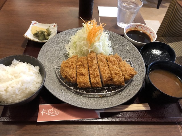 普通のトンカツ屋さん 藤原紀香のサイン色紙がありました By Masay310 とんかつ バル かつまさ 伏見 伏見 とんかつ 食べログ