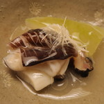 木山 - 貝の炊き合わせ