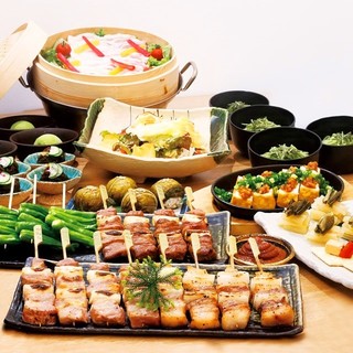 大切な方との会食やご宴会に 2h飲み放題付き 彩の国コース 全14品 6 000円 税込 やきとりひびき庵別館 川越駅東口店 Yakitorihibiki 旧店名 ひびき黒豚劇場 川越 居酒屋 食べログ