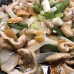 おふくろ亭 - 2019/07/22
      白ホルニンニク定食 大飯 500円