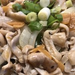 おふくろ亭 - 2019/07/22
      白ホルニンニク定食 大飯 500円