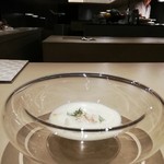 厨翠山   - 百合根の冷製ポタージュ