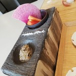 厨翠山   - 水槽野菜のスティック　タプナード添え（花海）