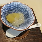 厨翠山   - りんごのコンフォートとジュレ