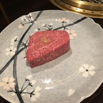 焼肉 銀座コバウ 特別室 - シャトーブリアン